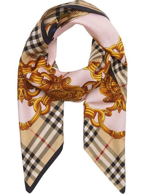 burberry schleife|farfetch Burberry scarf.